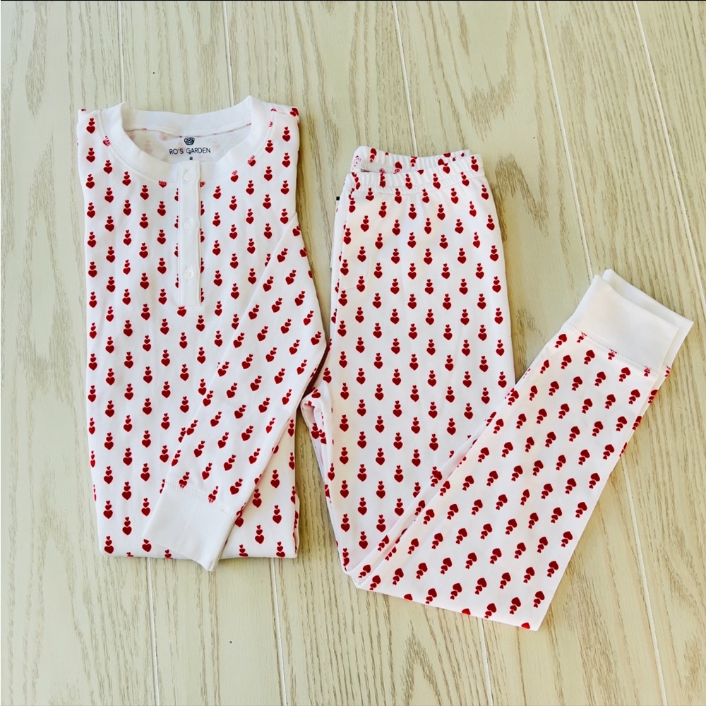 New RO’s Garden hearts pajamas